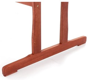 Záhradná stolová zostava Galio - 6 miest, hnedá