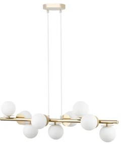 Luster na lanku AVOLA 9xG9/12W/230V zlatá
