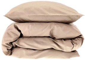 Damaškové obliečky taupe na jednolôžko/predĺžené 140x220 cm Tiles – Södahl