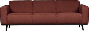 BePureHome Statement 230 cm látková sedačka - Bordová