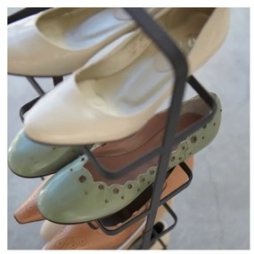 Čierny kovový stojan na topánky Tower Shoe Rack – YAMAZAKI