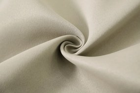 Záves OXFORD 140x250 cm, svetlo béžový Zavesenie: Riasiaca páska