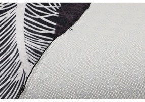 Antracitové kúpeľňové predložky v súprave 2 ks 60x100 cm Alisan – Foutastic