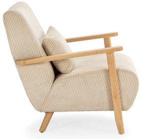 Béžové kreslo Bonnie – Marckeric