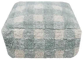 Svetlomodrý taburet Vichy Blue Sage – Lorena Canals