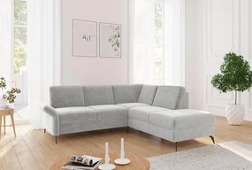 XXXLutz ROHOVÁ SEDAČKA, textil, svetlosivá Sit & More - Sedačky - 00014401618B