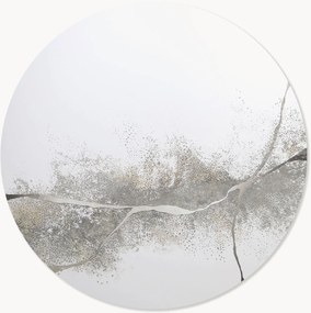 Ručne vyrobené dekoračné zrkadlo Kintsugi