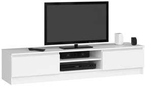 TV stolík Katalina (biela). Akcia -12%. Vlastná spoľahlivá doprava až k Vám domov. 1069079