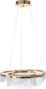 Toolight Toolight, stropné svietidlo 50cm, 57W, 4000K, 4000lm, LED G138-CP, zlatá, OSW-02622