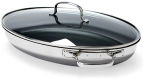 Panvica z ušľachtilej ocele určená na servírovanie a prípravu rýb