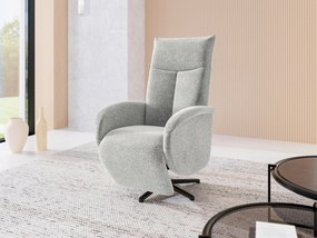 XXXLutz RELAXAČNÉ KRESLO, textil, svetlosivá Sit & More - Online Only obývacie izby - 0001440258F1