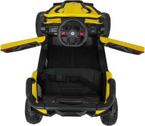 Elektrické autíčko Buggy Madman UTV-MX žlté