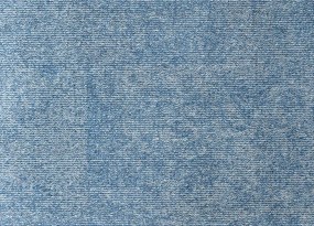 Betap koberce Metrážny koberec Serenity-bet 81 modrý - Kruh s obšitím cm
