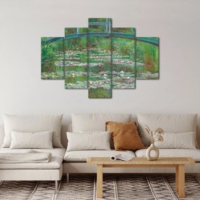 Obraz - Claude Monet, The Japanese Footbridge, reprodukcia (150x105 cm)