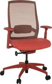XXXLutz OTOČNÁ STOLIČKA, sieťovina, červená MID.YOU - Online Only kancelárie - 001918039603