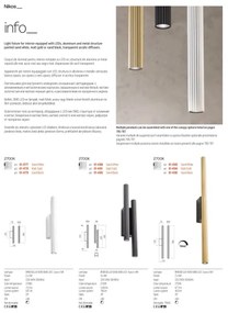 Redo 01-4057 - LED stmievateľné nástenné svietidlo NIKOS LED/10W/230V biela