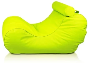 EF1046 Ecopuf Sedací vak Ecopuf - HOGAN - ekokoža E16 - Svetlo zelená
