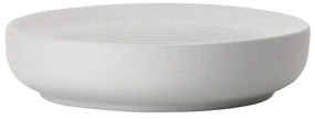 Svetlosivý kúpeľňová miska na mydlo z kameniny Zone Soft Grey