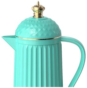 Tyrkysovomodrá termoska 920 ml Crown – PT LIVING