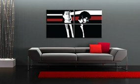 Ručne maľovaný POP Art obraz Pulp Fiction | rôzne rozmery