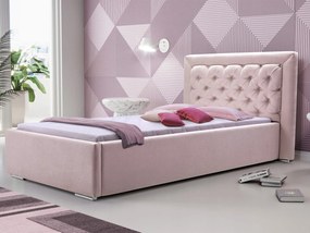 ID Čalúnená posteľ Valerie 200x90 - ružová Farba: Ružová