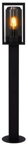 Nordlux Čierny záhradný stĺpik Griffin pre žiarovku E27 80cm 2218158047