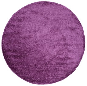 Dizajnový koberec PURPLE - SHAGGY ROZMERY: 180x180
