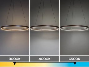 Rabalux 72402 - LED stmievateľný luster na lane NEVIRA LED/70W/230V 3000-6500K+DO