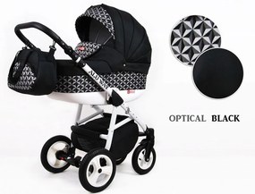 Kombinovaný kočík Raf-pol Alu way - Optical black (2-kombinácia)