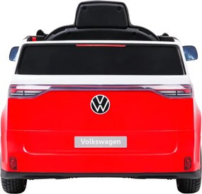 Elektrické autíčko Volkswagen ID BUZZ červené