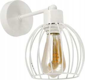 BERGE LED nástenné svietidlo - 1xE27 DRUCIAN WHITE