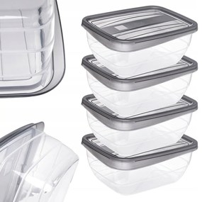 Škatuľky na jedlo 4 ks Vedo - Curver