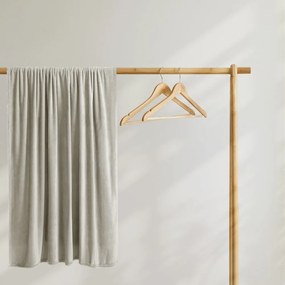 Krémová deka z mikrovlákna DecoKing Mic, 160 × 210 cm