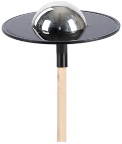 Zapichovacie napájadlo pre vtáky Globe, 116,5x26,5 cm, kov, čierna