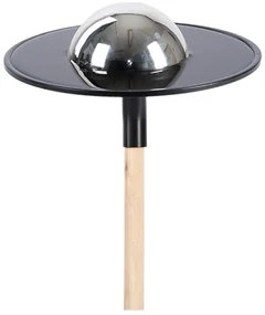 Zapichovacie napájadlo pre vtáky Globe, 116,5x26,5 cm, kov, čierna