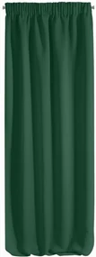 Zelený zatemňovací záves so zavesením na štipce 135 x 270 cm