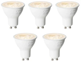 Sada 5 stmievateľných LED žiaroviek GU10 7W 430 lm 2700K