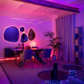 Twinkly TWD400STP-BEU - LED RGB Vonkajší stmievateľný pásik 400xLED 20m IP44 WiFi