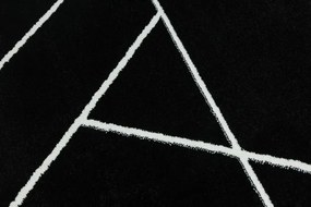 Koberec LIMA C877B čierny / biely