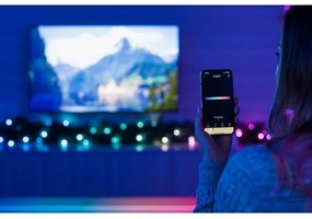 Twinkly GT90P4425P00 -LED RGBW Stmievateľná vianočná girlanda 50xLED Wi-Fi