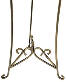 Stojan na kvety 88x28 cm zlatá