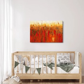 Obraz maľované abstrakcie (90x60 cm)