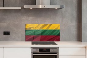 Nástenný panel  vlajka Litvy 100x50 cm