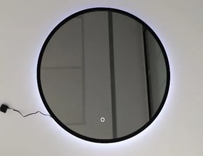 Comad Kúpeľňové zrkadlo Luna FI600 čierne