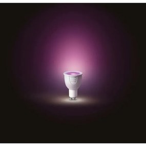 LED Stmievateľná žiarovka Philips Hue White And Color Ambiance GU10/5,7W/230V