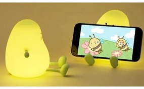LED Stmievateľné nabíjacie detské nočné svetlo LED/1W/5V 3000K 800 mAh mango