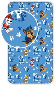 Prestieradlo Paw Patrol - modré 90x200 cm