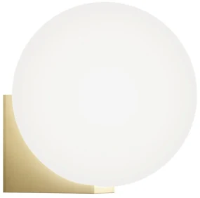 Nástenné svietidlo v zlatej farbe ø 15 cm Obi – SULION
