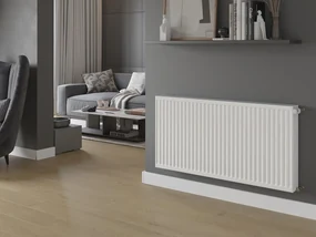 Mexen, Panelový radiátor Mexen C22 300 x 1200 mm, bočné pripojenie, 1120 W, biely - W422-030-120-00