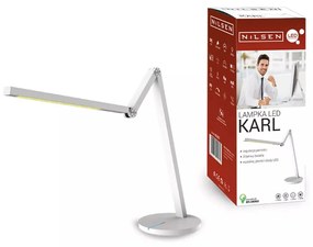 Kancelárska lampa Karl Nilsen LED WHITE BL021